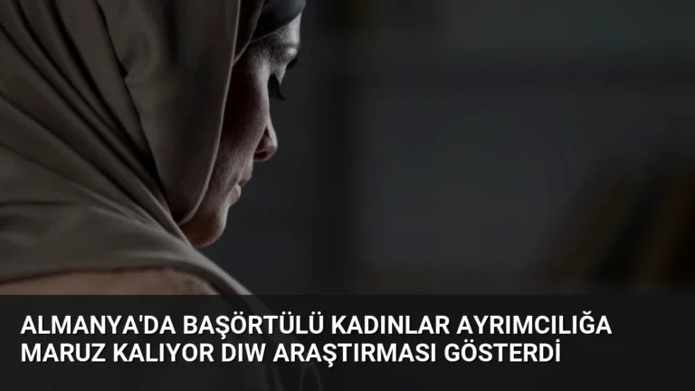 Almanya’da Başörtülü Kadınlar Ayrımcılığa Maruz Kalıyor DIW Araştırması Gösterdi