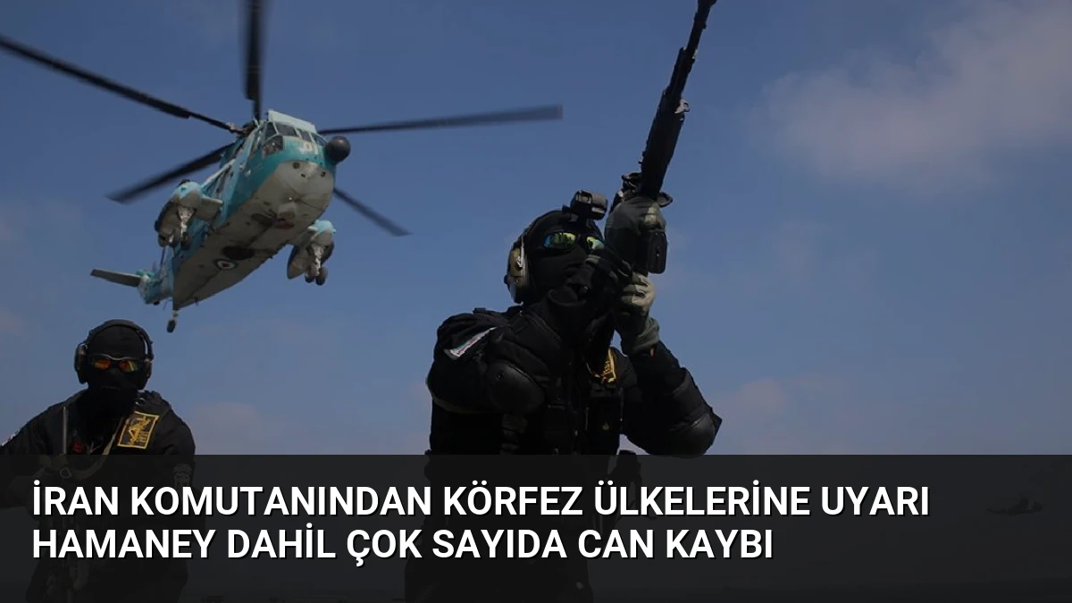 İran Komutanından Körfez Ülkelerine Uyarı Hamaney Dahil Çok Sayıda Can Kaybı