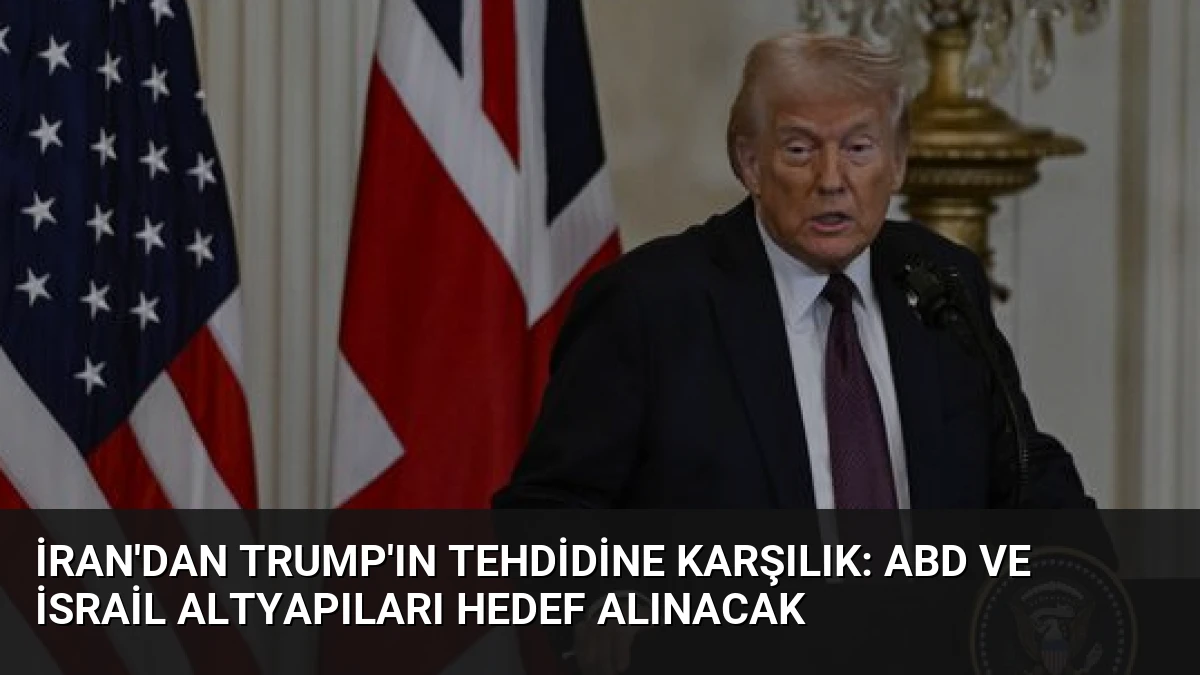 İran’dan Trump’ın Tehdidine Karşılık: ABD ve İsrail Altyapıları Hedef Alınacak