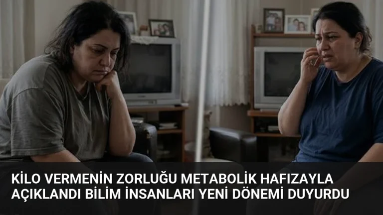 Kilo Vermenin Zorluğu Metabolik Hafızayla Açıklandı Bilim İnsanları Yeni Dönemi Duyurdu