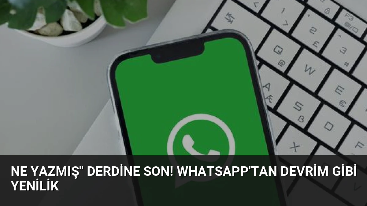 Ne yazmış” derdine son! WhatsApp’tan devrim gibi yenilik