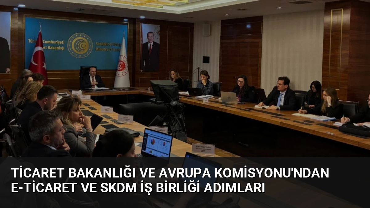 Ticaret Bakanlığı ve Avrupa Komisyonu’ndan e-ticaret ve SKDM iş birliği adımları