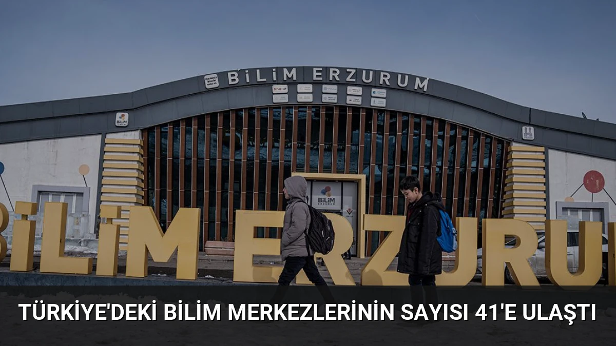 Türkiye’deki Bilim Merkezlerinin Sayısı 41’e Ulaştı