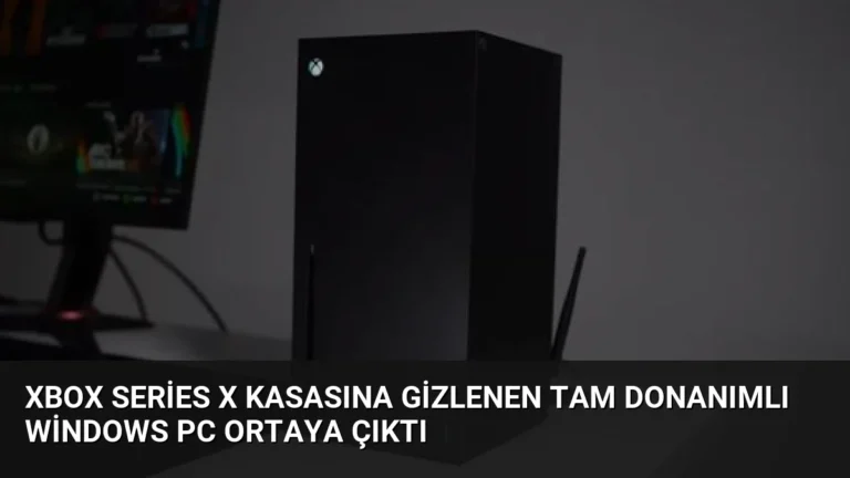 Xbox Series X Kasasına Gizlenen Tam Donanımlı Windows PC Ortaya Çıktı