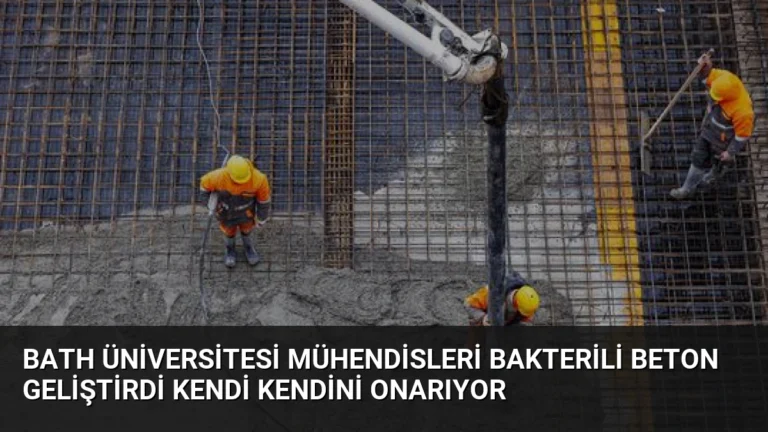 Bath Üniversitesi Mühendisleri Bakterili Beton Geliştirdi Kendi Kendini Onarıyor