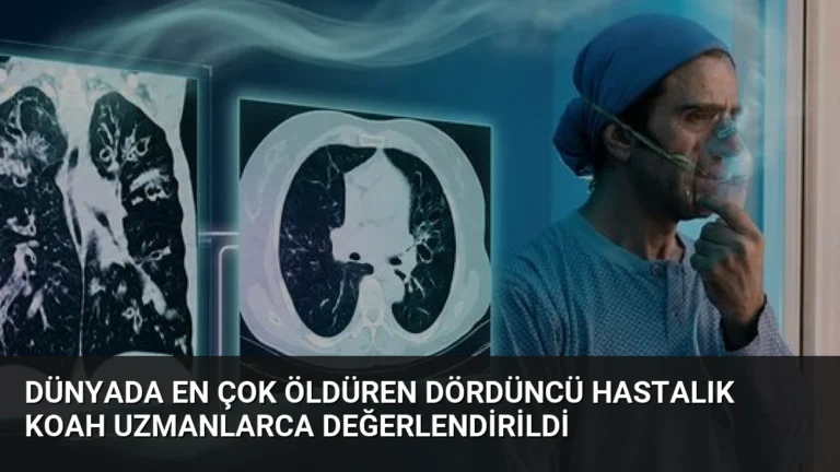 Dünyada En Çok Öldüren Dördüncü Hastalık KOAH Uzmanlarca Değerlendirildi