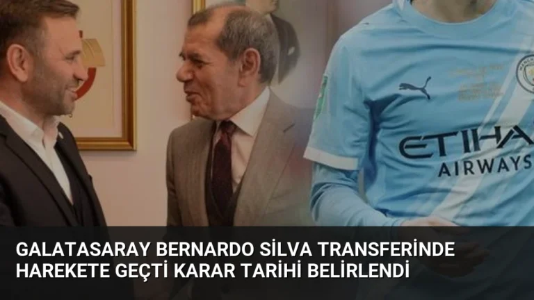 Galatasaray Bernardo Silva Transferinde Harekete Geçti Karar Tarihi Belirlendi