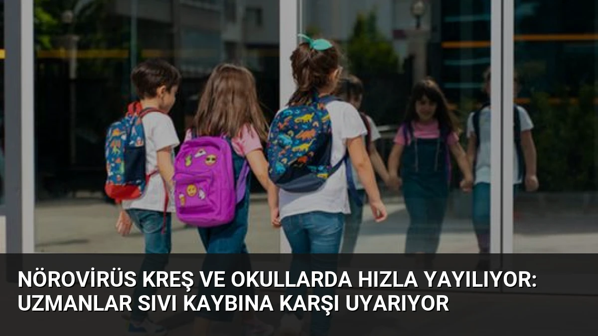 Nörovirüs Kreş ve Okullarda Hızla Yayılıyor: Uzmanlar Sıvı Kaybına Karşı Uyarıyor