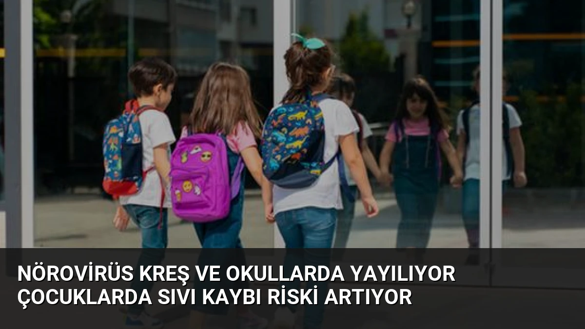Nörovirüs Kreş ve Okullarda Yayılıyor Çocuklarda Sıvı Kaybı Riski Artıyor