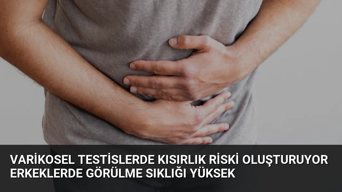 Varikosel Testislerde Kısırlık Riski Oluşturuyor Erkeklerde Görülme Sıklığı Yüksek