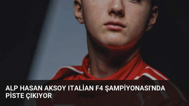 Alp Hasan Aksoy Italian F4 Şampiyonası’nda Piste Çıkıyor