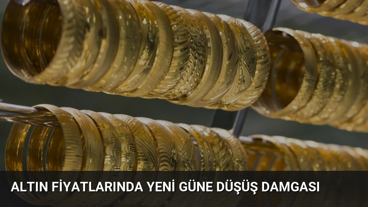 Altın Fiyatlarında Yeni Güne Düşüş Damgası