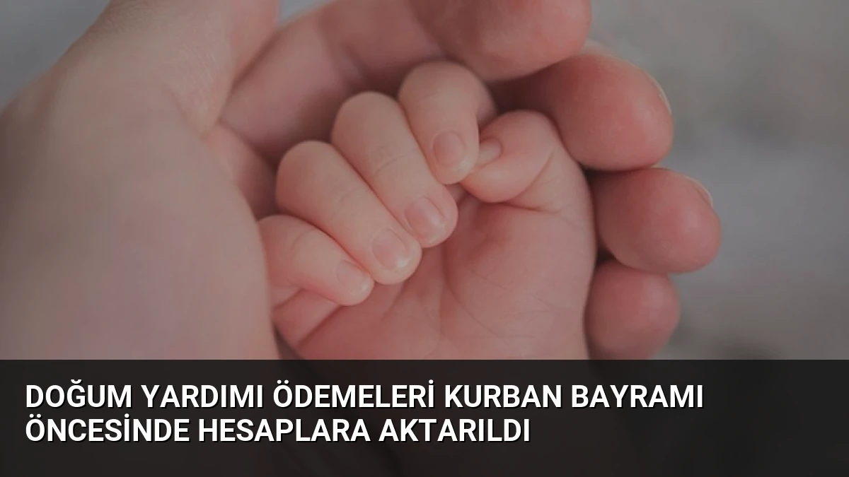 Doğum Yardımı Ödemeleri Kurban Bayramı Öncesinde Hesaplara Aktarıldı