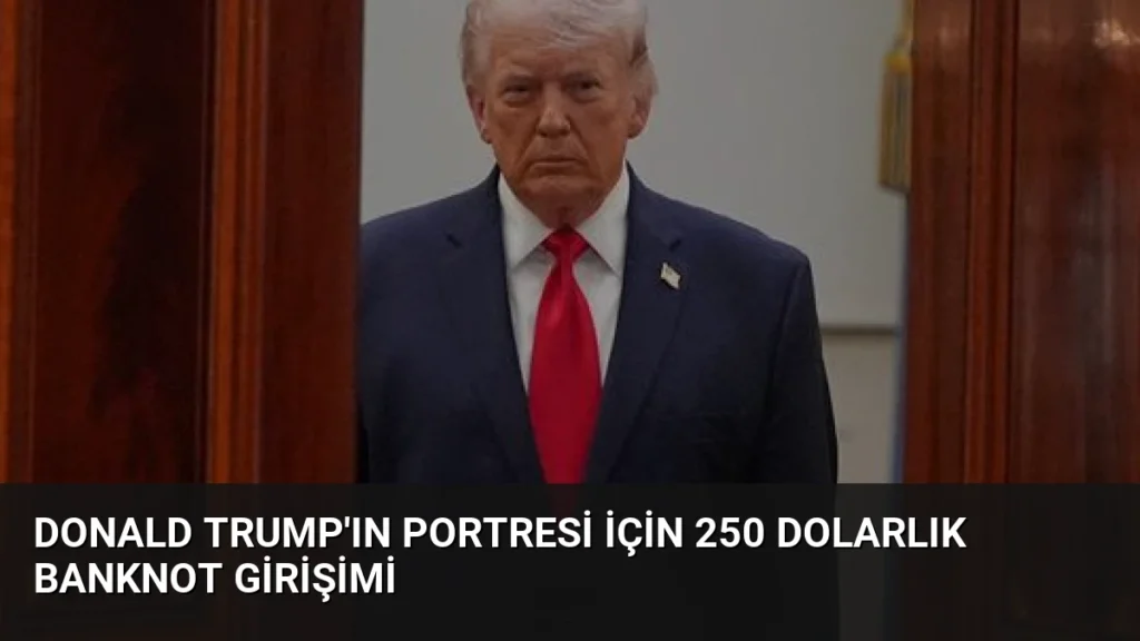Donald Trump'ın Portresi İçin 250 Dolarlık Banknot Girişimi
