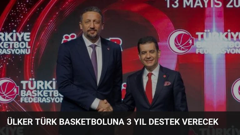 Ülker Türk Basketboluna 3 Yıl Destek Verecek
