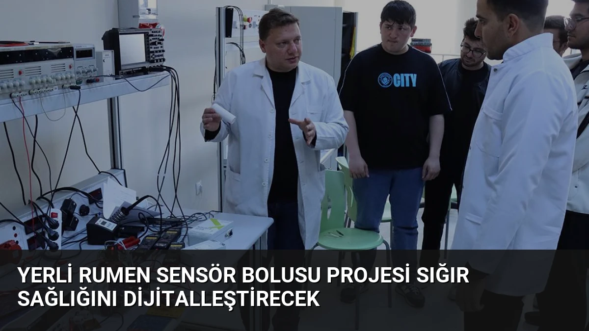 Yerli Rumen Sensör Bolusu Projesi Sığır Sağlığını Dijitalleştirecek