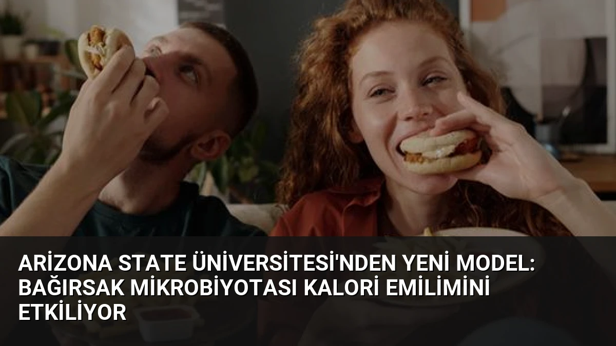 Arizona State Üniversitesi’nden Yeni Model: Bağırsak Mikrobiyotası Kalori Emilimini Etkiliyor