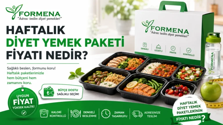 Haftalık diyet yemek paketi fiyatı nedir?