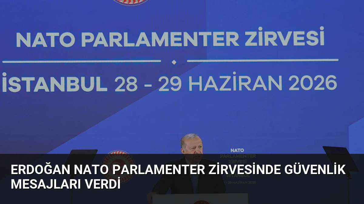 Erdoğan NATO Parlamenter Zirvesinde Güvenlik Mesajları Verdi