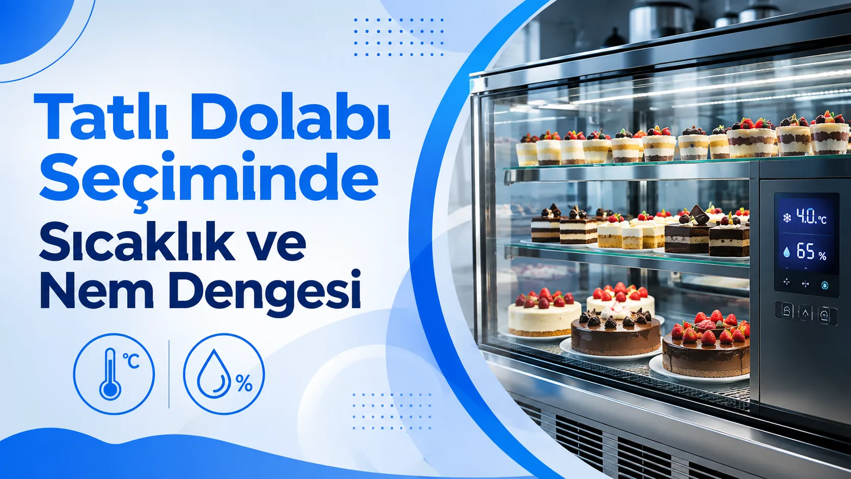 Tatlı Dolabı Seçiminde Sıcaklık ve Nem Dengesi