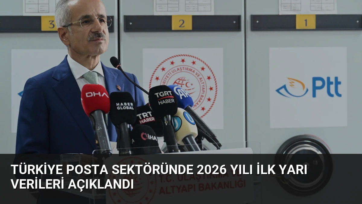 Türkiye Posta Sektöründe 2026 Yılı İlk Yarı Verileri Açıklandı