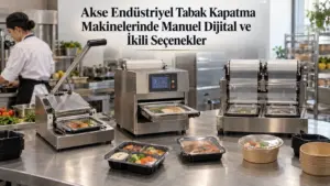 Akse Endüstriyel Tabak Kapatma Makinelerinde Manuel Dijital ve İkili Seçenekler