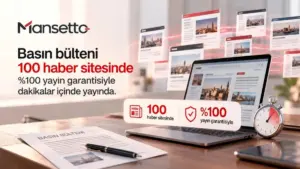 Aynı metinle 100 haber sitesine gönderilen basın bülteni yaklaşık 1 dakikada yayına girdi